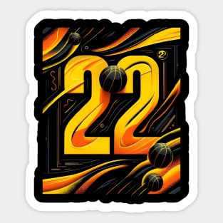 caitlin clark 22 Sticker